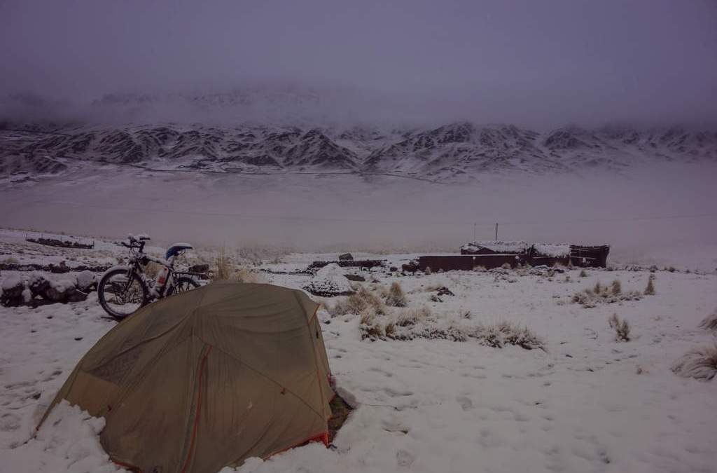 A Chill Mountain In Peru